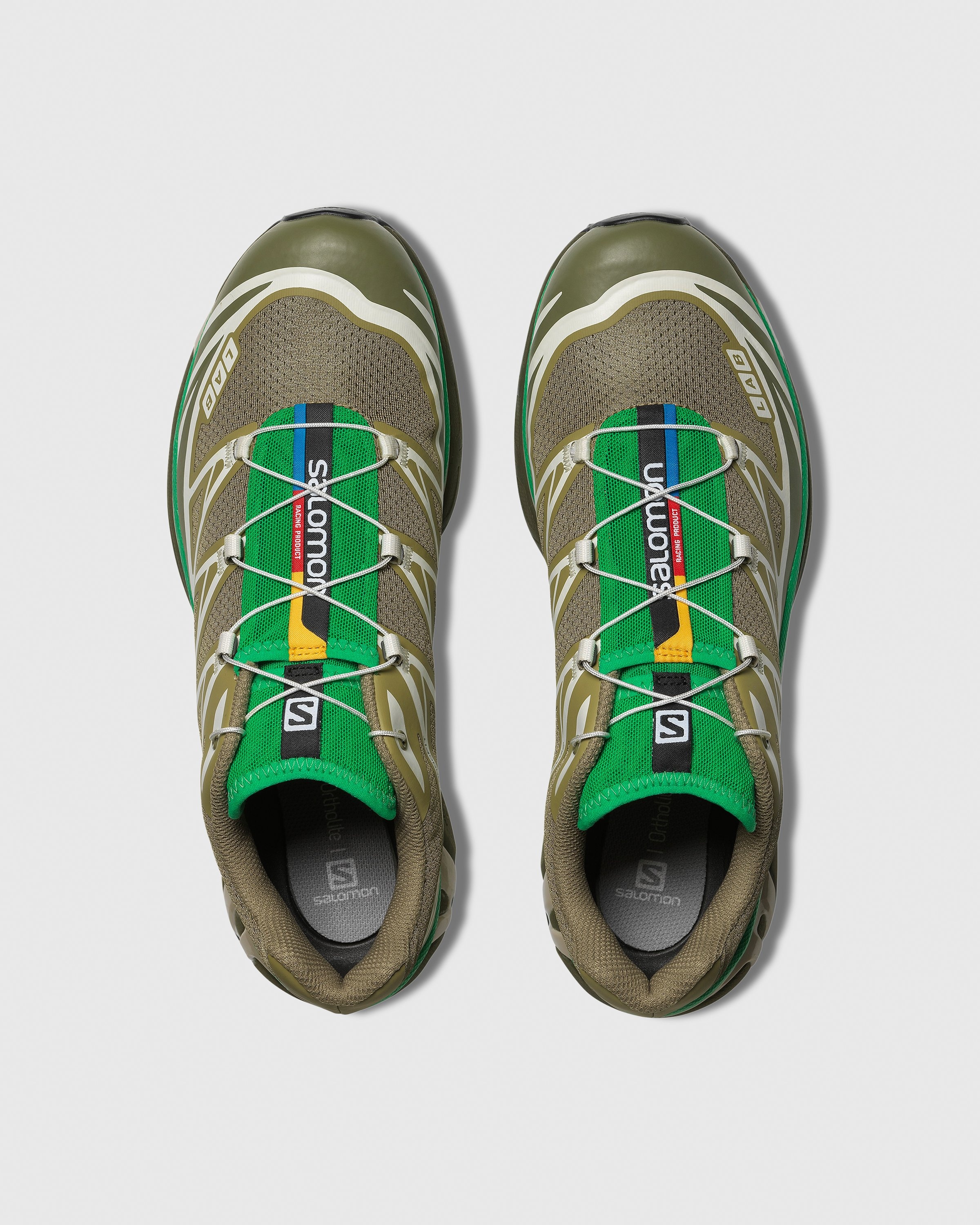 Salomon on sale shoes green